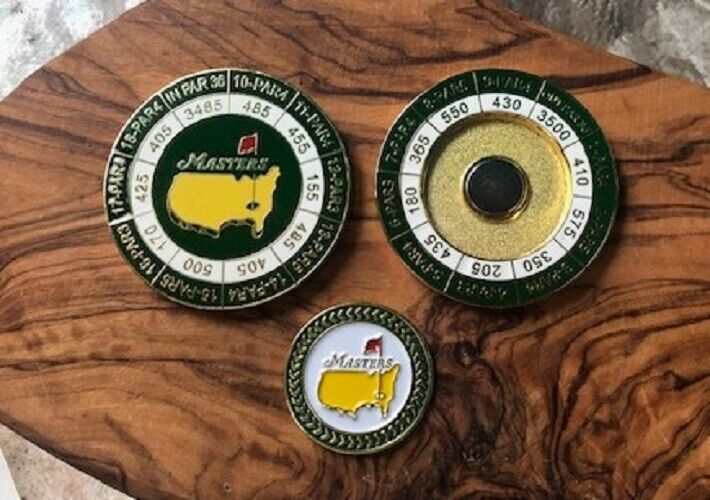 The Masters Tournament Magnetic Ball Marker GT Augustal NationalYardage ... - $18.76