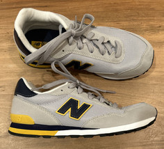 New Balance Boys 515 V1 GC515WL1 Gray Lace Up Sneakers Shoe US Size 5 M - £33.11 GBP