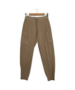 Athleta Joggers Womens 0 Tan Cargo Go Far Travel Pant Pull On Lightweigh... - $40.60 CAD
