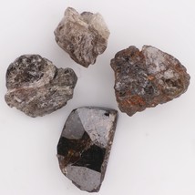 5.89 Ct 4 Piece Raw Uncut Gemstone Natural Rough Loose Brown Diamond 6-8 mm - £226.43 GBP