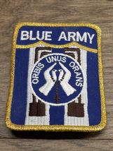 Blue Army Orbis Unus Orans Patch Pin Pinback Catholic Religious KG JD - $14.84