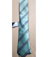 ALFANI Men&#39;s Tie Desmet Stripe Mint 335 NWT MSRP $55.00 - $20.10 CAD