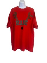 Women&#39;s Red Unbranded T Shirt. XL. 100% Cotton. Short Sleeve. - $11.88