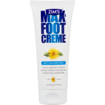 ZIM&#39;S MAX FOOT CREME FOR DRY CRACKED FEET 4 fl Oz New - $1,030.21 MXN