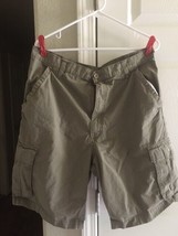 Men&#39;s Wrangler Cargo Shorts--Size 36--Brown - $8.99