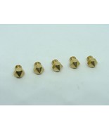 0.6mm - 5 Pcs Pack Lot MK10 Nozzle Solid Brass M7 Thread Extruder Hotend... - £8.50 GBP