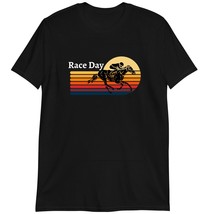 Race Day Vintage Shirt, Horse Racing Race T-Shirt Dark Heather - £15.53 GBP+