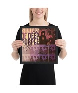 Deep Purple FRAMED Shades Of Deep Purple reprint signed album Framed Rep... - £62.14 GBP