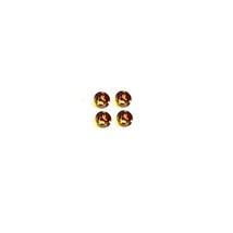 4 Amber Marker Lamp Jewel Rhinestone 2.7mm For Lionel O Gauge Steam Engine - $6.99