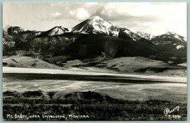 RPPC Mount Baldy Livingston Montana MT Sanborn Photo 2096 Postcard H3 - £10.01 GBP