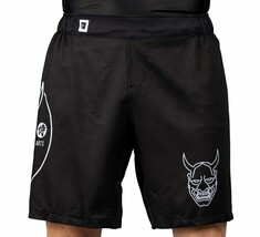 Fuji MMA BJJ No Gi Lightweight Grappling Competition Fight Shorts - Dark... - £43.76 GBP