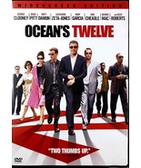 Ocean's Twelve [DVD, 2005]  2004 George Clooney, Brad Pitt, Matt Damon - $2.27