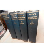Anza&#39;s California Expeditions by Herbert Eugene Bolton, 1930, 4 Volume Set - £204.48 GBP