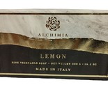 Alchimia Lemon Citron Scented Fine Vegetable Soap 10.5 oz - £10.29 GBP