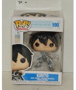 Funko Pop Animation Sword Art Online Kirito #990 Vinyl Figure NIP - $469.48 MXN