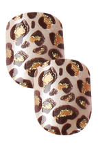 Cala x2 Little Miss Pre-Glued/Press-On Nail Set in Leopard &amp; Glitters (8... - $9.90