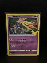 Xerneas - 012/025 - Holo Rare Celebrations Pokemon Lightly Played, English - $1.36 CAD