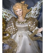 Fiber optic Trim A Home MAGICAL CHRISTMAS TREE ANGEL 15&quot; LIGHTED - $53.39 CAD