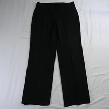 Christopher &amp; Banks 16 Long Black Pull On Relaxed Fit Trouser Womens Dress Pants - £11.06 GBP