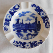 Weatherby Hanley England Ashtray, Houses of Parliament, London Pride - $12.00