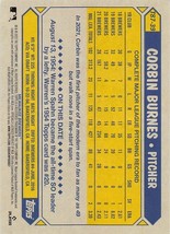 2022 Topps 1987 #T87-39 Corbin Burnes Milwaukee Brewers ⚾ - £0.66 GBP