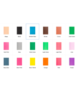2 mm Thick EVA Foam Sheet 12x18&quot; Priced Each Various Colors - €3,01 EUR