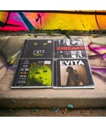Lot of 4 Musical Soundtrack CDs Chicago Cats Evita Oliver - £4.54 GBP