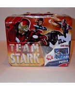 Marvel Captain America Civil War Team Cap puzzle and metal lunch box - £12.05 GBP