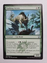 MTG Magic The Gathering Card Lurking Arynx Creature Cat Beast Green Dragons Of - £5.99 GBP