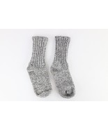 Vintage 70s Streetwear Blank Wool Ribbed Knit Mountain Hiking Boot Socks... - $1,269.27 MXN