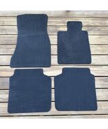 Bmw Black Floor Mats Set Part Number 106480-11 OEM 3 And 5 Series - $1,650.78 MXN