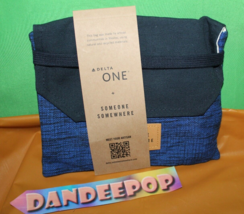 Delta One Airlines  First Class Travel Amenity Kit Bag Someone Somewhere - £23.65 GBP