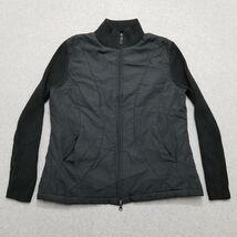 Carolyn Taylor Jacket Womens Medium Black Full Zip Pockets - €14,47 EUR