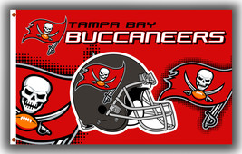 Tampa Bay Buccaneers Football Team Flag 90x150cm 3x5ft Fans Best Banner - £11.11 GBP