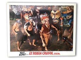 &quot;Lt. Robin Crusoe&quot; Original 11x14 Authentic Lobby Card Poster Photo 1966 Disney - £26.72 GBP