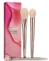 BareMinerals BRUSHES to LOVE 3Piece Brush Set Limited Edition $78 Value - $39.11