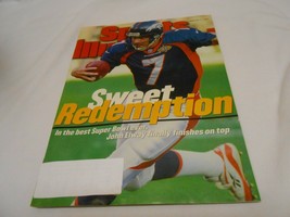 Vintage February 2, 1998 Sports Illustrated Sweet Redemption John Elway   - £6.05 GBP
