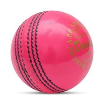 Alum Tanned Pink Leather Cricket Ball Men Size - Made in India (Pack of ... - £26.01 GBP