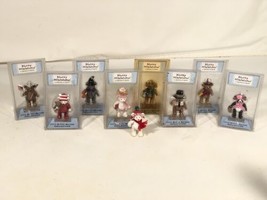Hallmark Merry Miniatures Itty Bitty Bear Collection Lot Of 9 - $39.59