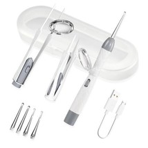 Ear Wax Removal Tool,Ear Cleaning Set with LED Light,Ear Cleaner with Tw... - £56.81 GBP