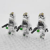3pcs Star Wars 212th Clone Gunner Phase 2 Minifigures Toys - £7.18 GBP