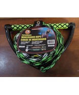 Airhead 3 Section Performance Wakeboard Rope Custom 65&#39; - 15&quot; Handle Low... - $46.45