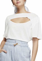 Free People June Tee, Grey, Size Small - £19.58 GBP