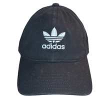 Adidas Womans Strapback Baseball Style Hat Cap Black - $10.23