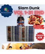 SLAM DUNK Takehiko Inoue Manga Volume 1-31 END English Complete Set  EXP... - $205.55