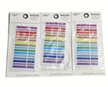 3 Pack Noted By Post It Translucent Stickers Definitely Delightful 3 Sheets - $25.99