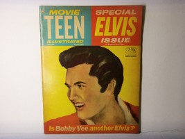 Movie Teen Illustrated Magazine, August 1961 Special Elvis Presley Issue - £19.67 GBP