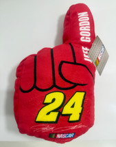 Nascar Jeff Gordon #24 Plush Hand Finger #1 Fan Souvenir Official Kellyt... - $9.89