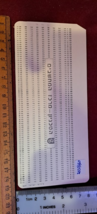 Vintage computer punch 5 cards [OTH10272] - $361.14 MXN
