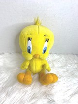 Looney Tunes 1997 Warner Bros Plush Tweety Stuffed Animal Toy 11 in T Bird - $13.86